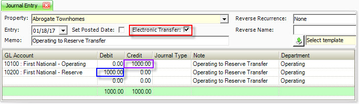 GLEntryBankAccountTransfer1711v2