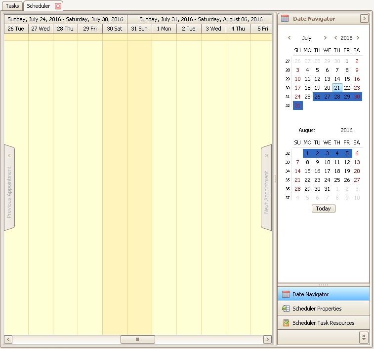 SchedulerDateNavigator1711v2
